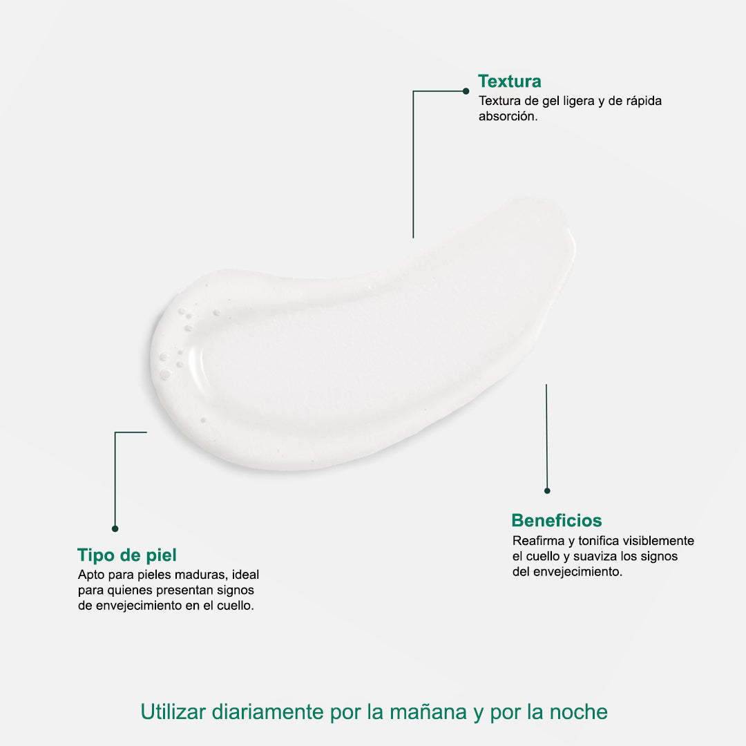 Sérum reafirmante de cuello | Reduce flacidez y arrugas